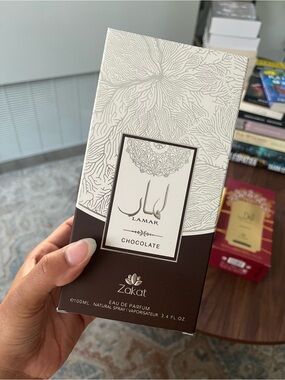 Lamar Chocolate Eau de Par fum by Zakat, 3.4 fl oz